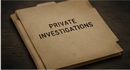A folder labeled Private Investigations.